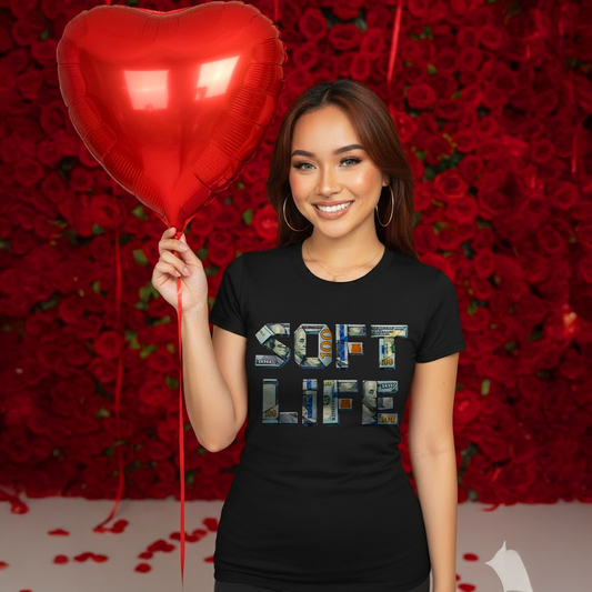 "Soft Life" Crewneck T-shirt