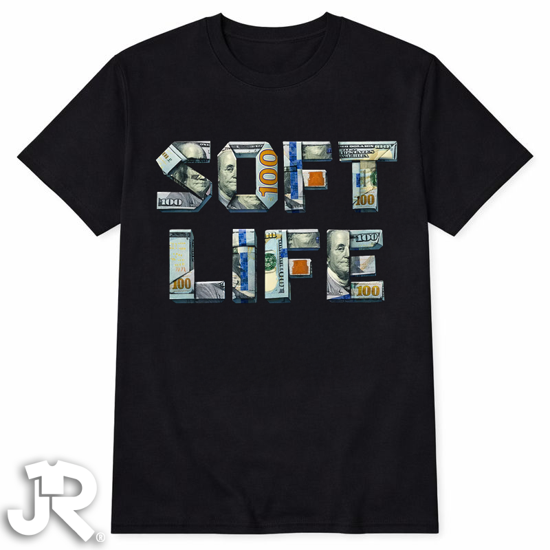 "Soft Life" Crewneck T-shirt