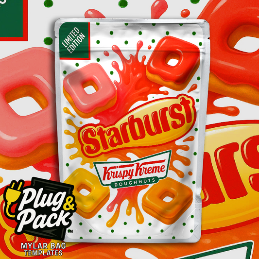 Starb Donut (Digital Bag Template)