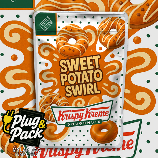 Sweet Potatoe Swirl (Digital Bag Template)