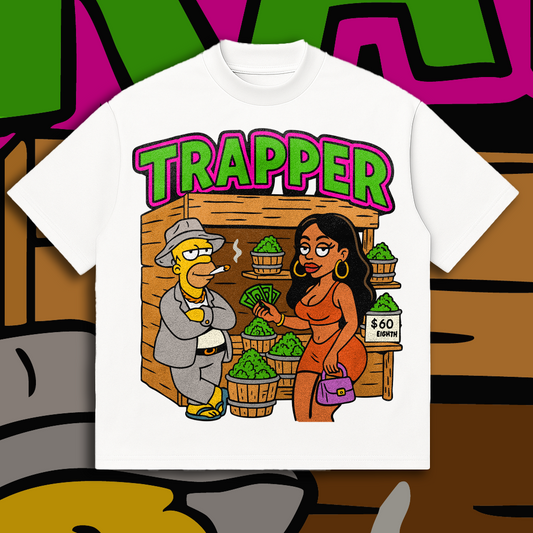 "Trapper Simpson" One-of-One Exclusive T-Shirt Design