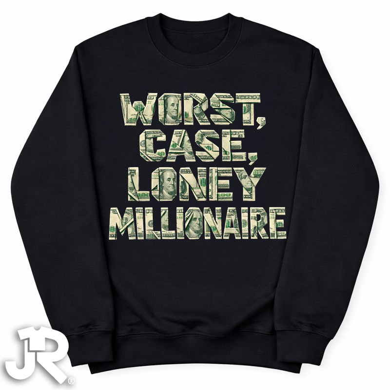 "Lonely Millionaire" Crewneck Sweatshirt