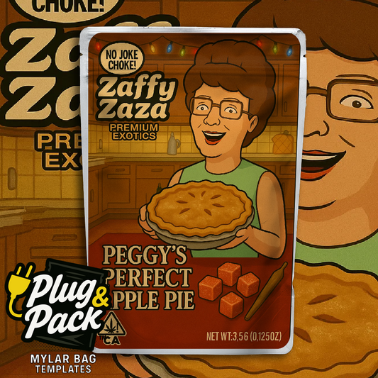 Zaffy Zaza Perfect Apple Pie (Digital Bag Template)